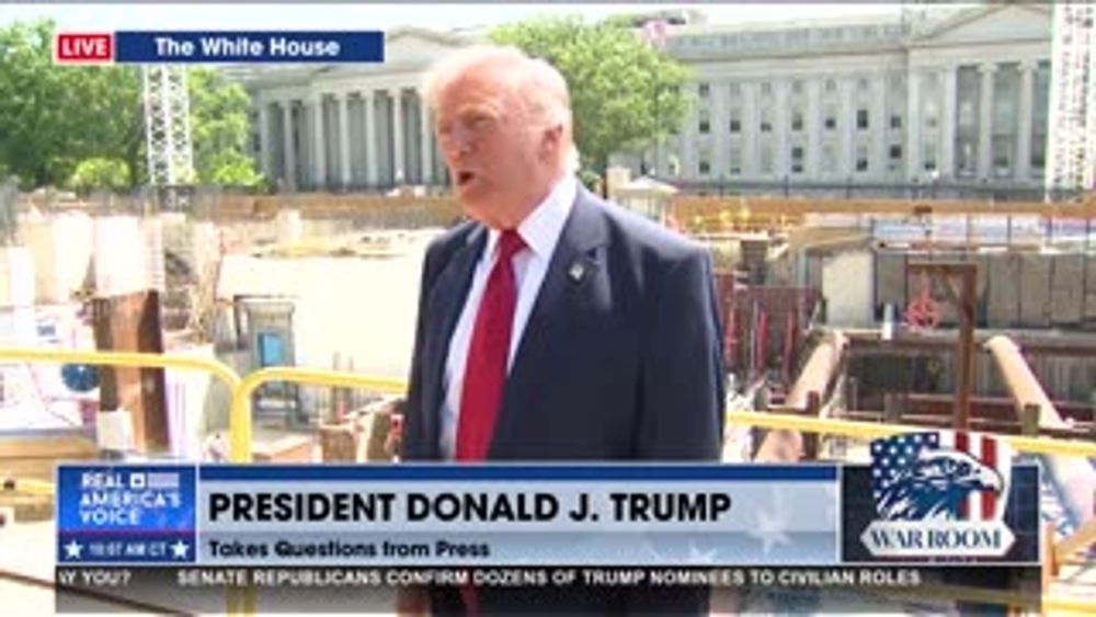 TRUMP REVEALS “DRONE-PROOF” WHITE HOUSE BALLROOM
