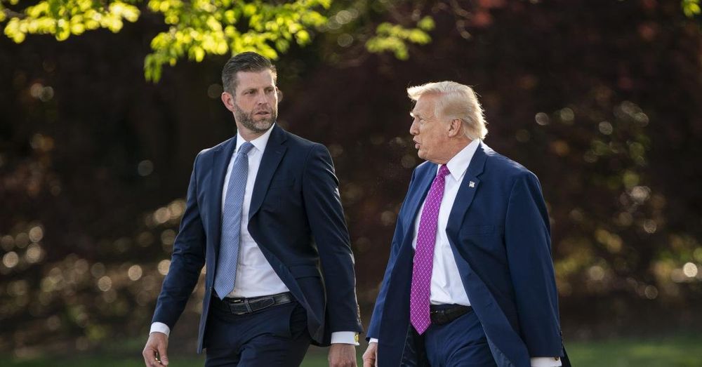 Eric Trump to join president on China trip next month