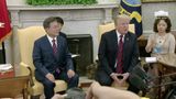 President Trump Meets with the President of the Republic of Korea