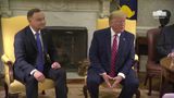 President Trump Participates in a 2:2 Bilateral Meeting with the President of Poland