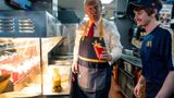 Trump mans the fryer at Pennsylvania McDonald's