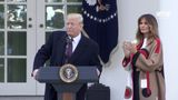 President Trump & The First Lady Participate in the Presentation of the National Thanksgiving Turkey