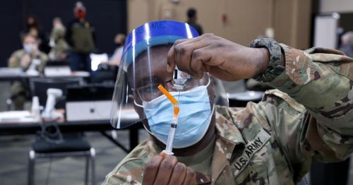 National Guardsman with religious objection given COVID-19 vaccine instead of flu shot