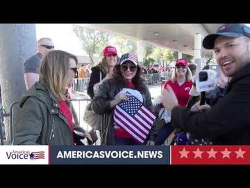 Ben Bergquam Speaks with Trump Supporters from California