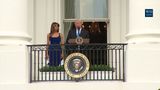 President Trump and The First Lady Participate in a Military Families Picnic