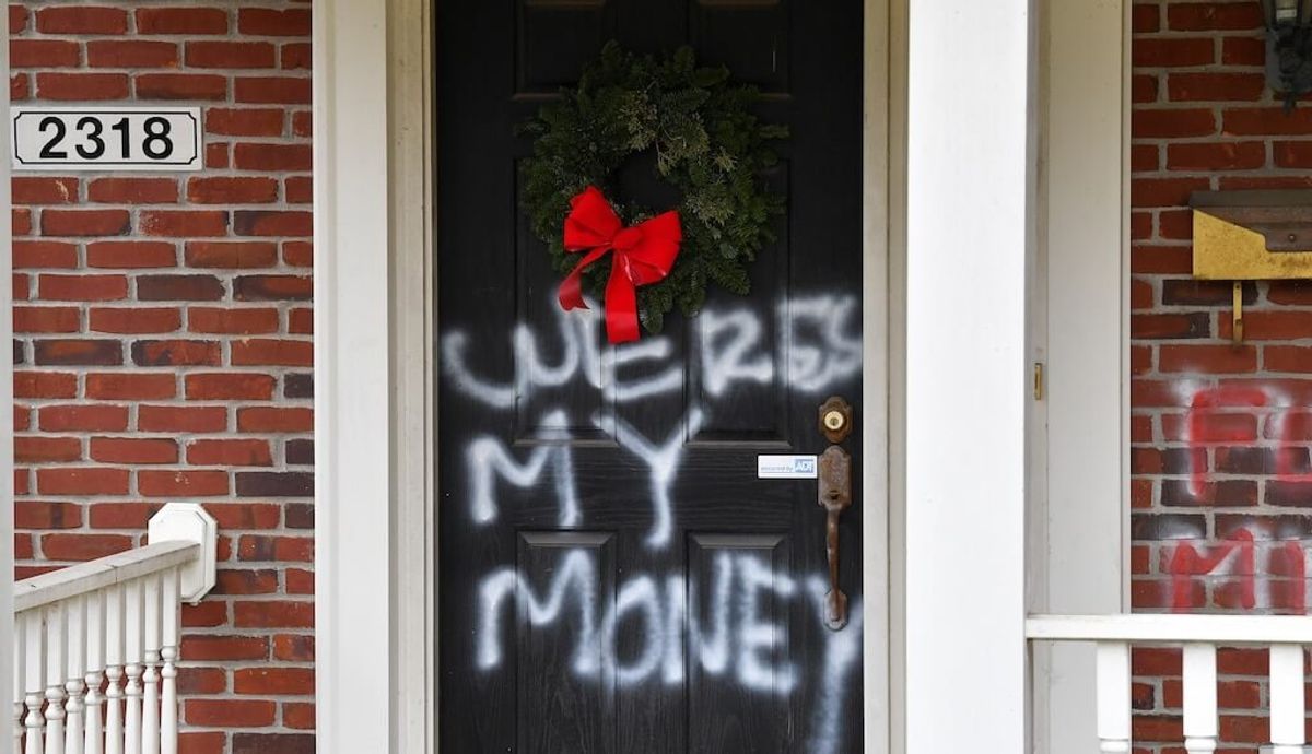 Homes of Top Republican and Democrat Vandalized