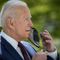 Biden urges vaccination, notes CDC guidance that fully vaccinated generally don't need mask outside