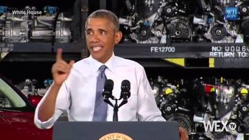 Obama teases upbeat SOTU message