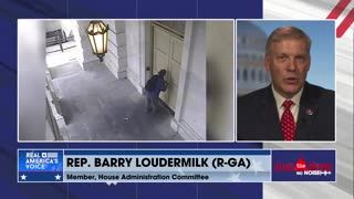 Rep. Loudermilk reacts to new J6 video revealing Capitol security failure - Real America's Voice News