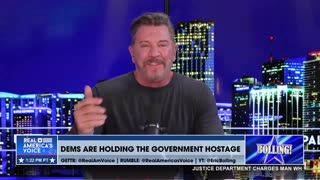 DEMS HOLD THE GOVERNMENT HOSTAGE