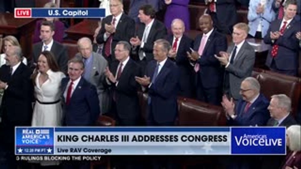 STANDING OVATION FROM US CONGRESS WITH THIS ONE LINE