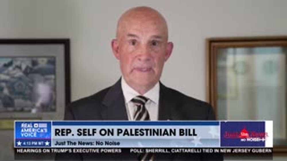 REP. SELF ON HIS PALESTINIAN BILL