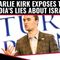 Charlie Kirk EXPOSES The Media’s Lies About Israel