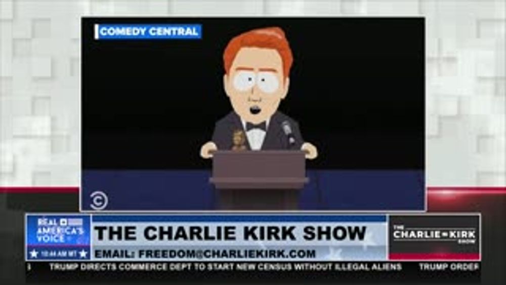 CHARLIE KIRK RESPONDS TO SOUTH PARK SHOUTOUT