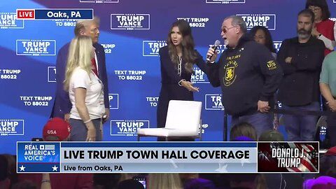 GOLD STAR FAMILY AT TRUMP TOWN HALL