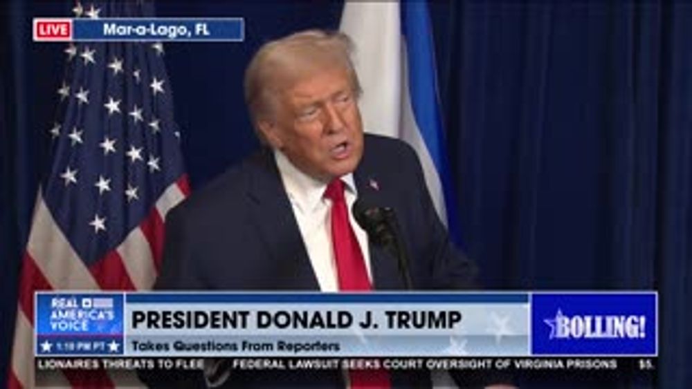 PRESIDENT TRUMP ON HAMAS