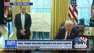 TRUMP SIGNS AN EO - AUTO TARIFFS