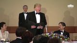 President Trump and the First Lady Attend the State Banquet