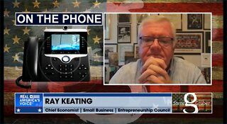 Author and Economist Ray Keating on the Biden Administration's handling of the US economy - Real America's Voice News