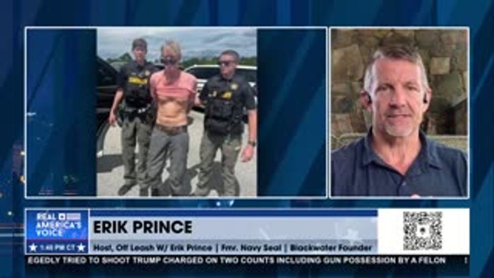 ERIK PRINCE DOESN'T TRUST FEDS TO INVESTIGATE