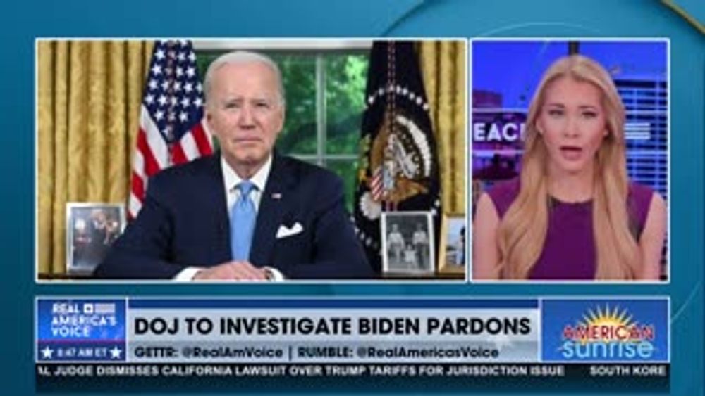 BREAKING: DOJ TO INVESTIGATE BIDEN PARDONS