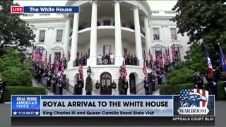 PASS IN REVIEW AND FLYOVER WITH ROYAL ARRIVAL 