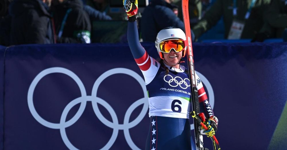 U.S. athlete Breezy Johnson wins gold medal in women’s alpine skiing downhill, Lindsey Vonn crashes