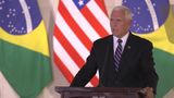 Vice President Mike Pence Meets with the President of Brazil