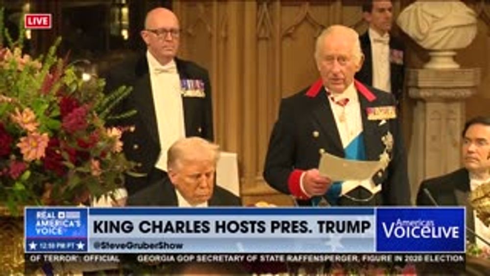 KING CHARLES HOSTS POTUS