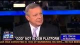 Outraged Durbin refuses to explain why God was taken out of Democratic platform