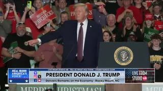 TRUMP DANCES IN NC