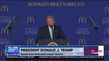 TRUMP AT THE MCDONALD’S IMPACT SUMMIT