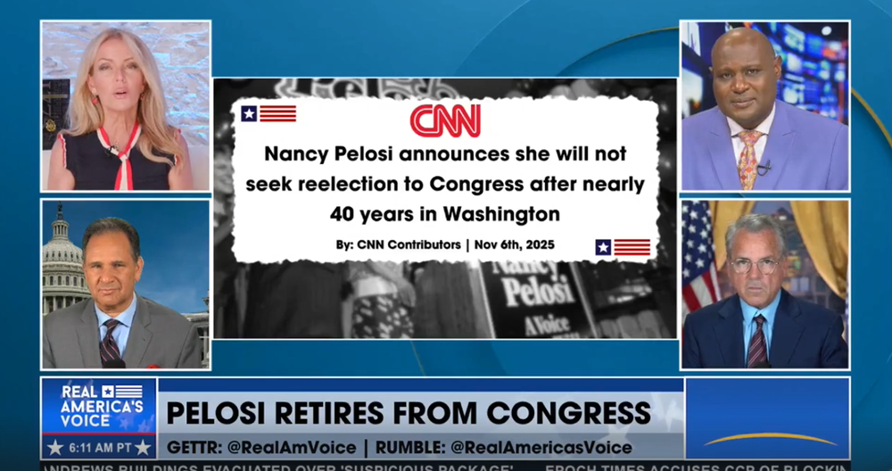 ALFORD REACTS TO PELOSI NOT RUNNING AGAIN