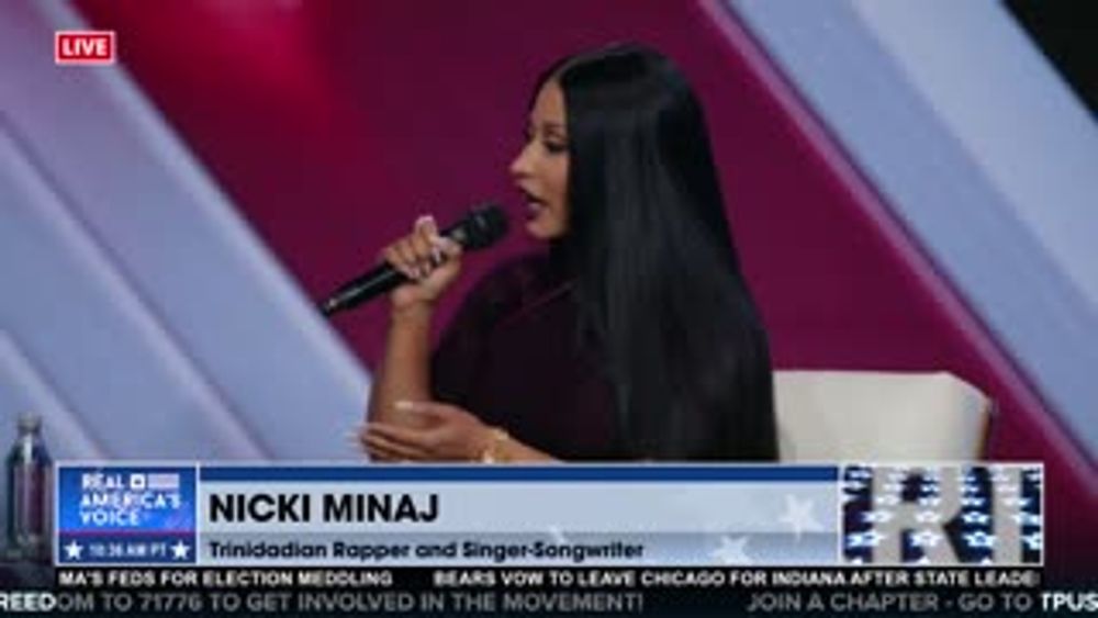 MINAJ: “(POTUS) HAS GIVEN SO MANY PEOPLE HOPE”