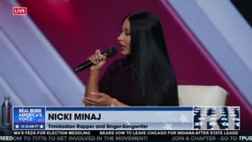 MINAJ: “(POTUS) HAS GIVEN SO MANY PEOPLE HOPE”