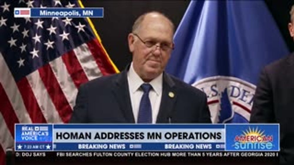 BREAKING: TOM HOMAN PRESS CONFERENCE