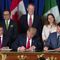 President Trump Participates in the USMCA Signing Ceremony
