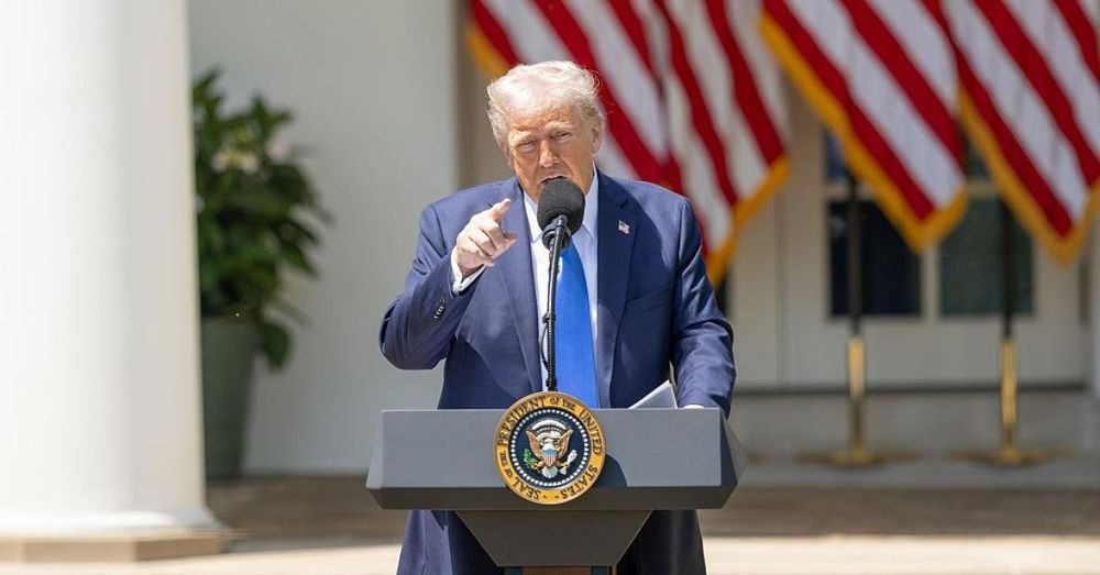 Watch Live: Trump announces details of UK trade deal