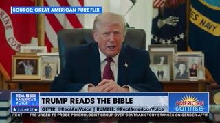 TRUMP READS SCRIPTURE FROM THE OVAL OFFICE