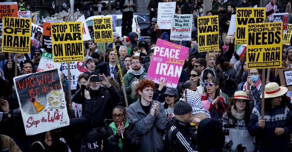 Chinese state-run media promotes anti-Iran War protests organized by CCP-linked Singham Network