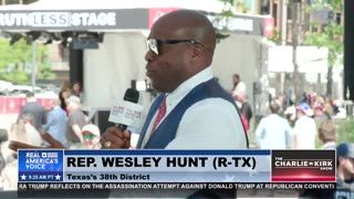 Rep. Wesley Hunter: President Trump Is The Quintessential Definition Of Courage Under Fire