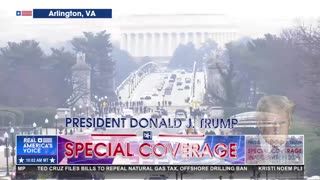 PRESIDENT TRUMP AND VP JD VANCE ARRIVING AT ARLINGTON NATIONAL CEMETERY TODAY!