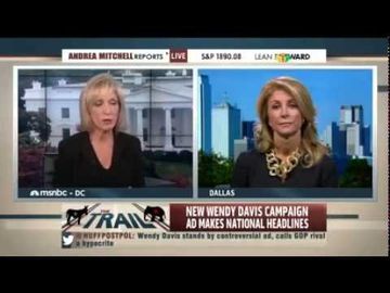 Wendy Davis on MSNBC