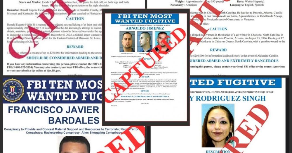 FBI catches more 'most wanted fugitives' in first year of Trump's second term than Biden's 4 years