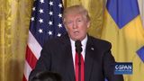 President Trump answers questions on North Korea and White House Staff (C-SPAN)