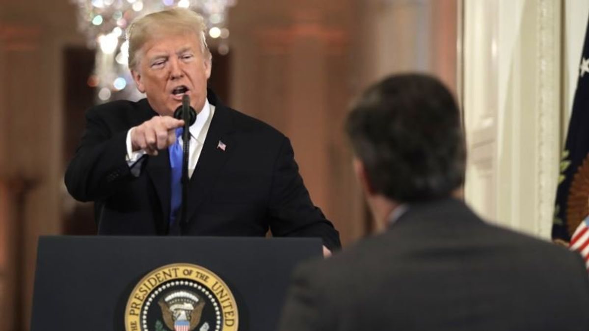 White House Bans CNN Reporter After Confrontation With Trump