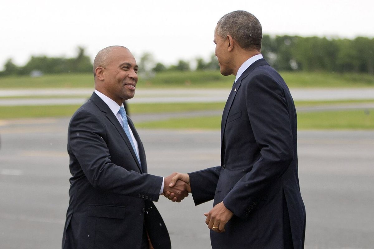 For Obama and Patrick, a Long Friendship and Political Bond