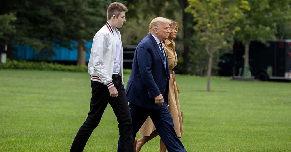 Trump attends son Barron's high school graduation amid criminal trial