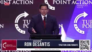 GOV RON DESANTIS - "STANDS WITH POLICE" AT THE UNITE & WIN RALLY
