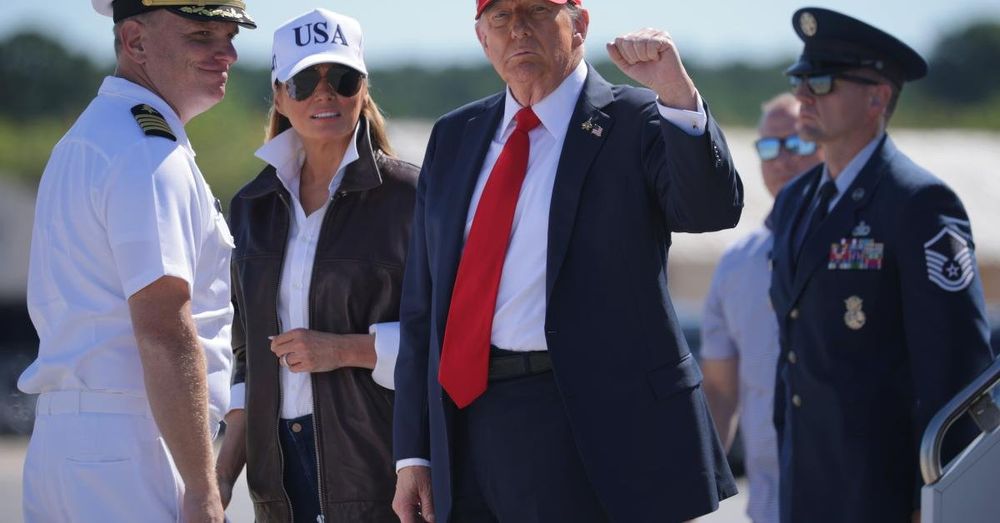 WATCH: Trump commemorates Navy’s 250th anniversary in Norfolk amid government shutdown